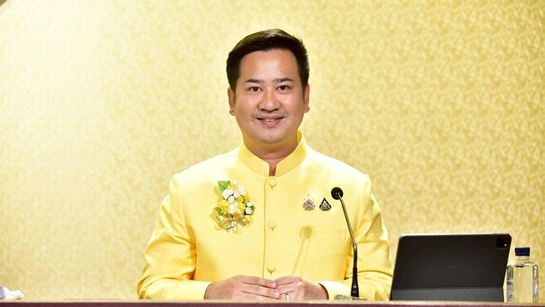 Phó phát ngôn viên Anukul Prueksanusak cảnh báo người dân cẩn thận với các trang web lừa đảo. (Ảnh: Văn phòng Thủ tướng Thái Lan) anh-2.jpg