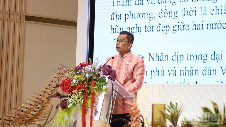 Tỉnh trưởng tỉnh Udon Thani Rachan Sunhua nhấn mạnh, Việt Nam trở thành một quốc gia có vai trò quan trọng trong khu vực. ndo_br_anh-2.jpg