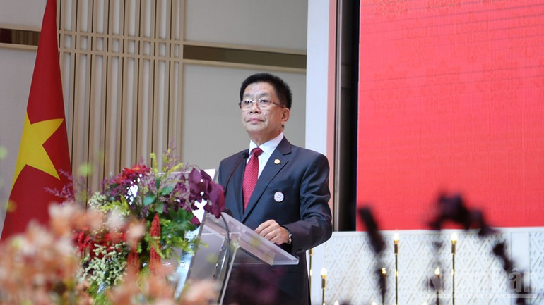 Ông Hồ Văn Lâm khẳng định, cộng đồng người Việt Nam tại Thái Lan luôn hướng về quê hương. ndo_br_anh-5.jpg