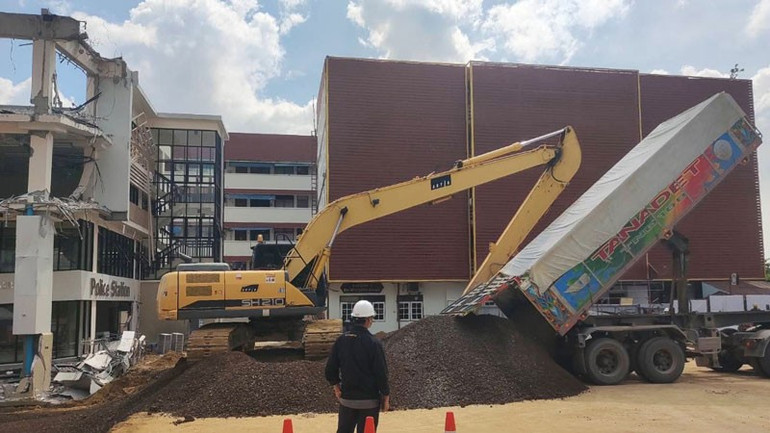 Công tác lấp hố tử thần đang dần được hoàn tất. (Ảnh: MRTA) anh-2.jpg
