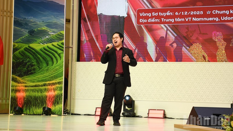 Sok előadás mély benyomást tett a közönségre. (Fotó: MINH THANG) ndo_br_anh-10.jpg