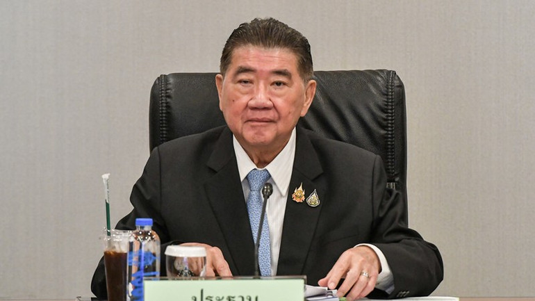Thủ tướng lâm thời Thái Lan Phumtham Wechayachai. (Ảnh: Văn phòng Thủ tướng Thái Lan) anh-2.jpg