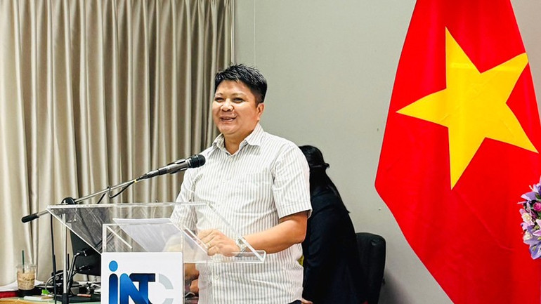 Phó Giáo sư, Tiến sĩ Dương Tuấn Anh phát biểu tại sự kiện. (Ảnh: CTV) anh-4.jpg