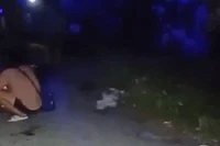 Hiện trường vụ án mạng.