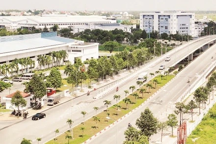 Một góc Khu Công nghệ cao Thành phố Hồ Chí Minh.