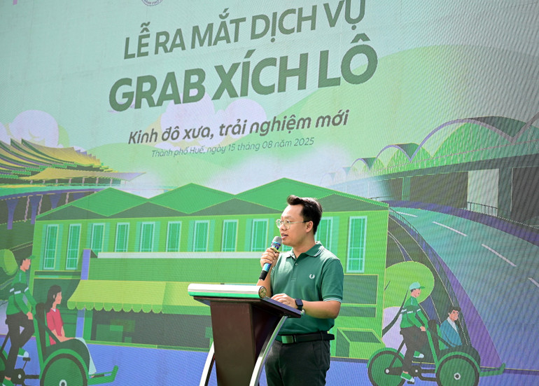 Ông Trần Hoàng Tuấn, Giám đốc Phát triển Thị trường, Grab Việt Nam phát biểu. ong-tran-hoang-tuan-giam-doc-phat-trien-thi-truong-grab-viet-nam-phat-bieu.jpg