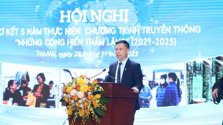 Tổng Biên tập Báo Kinh tế và Đô thị Nguyễn Thành Lợi phát biểu tại buổi lễ. c8985b38-fadb-481f-9184-d8a5a3467dd1-3076.jpg