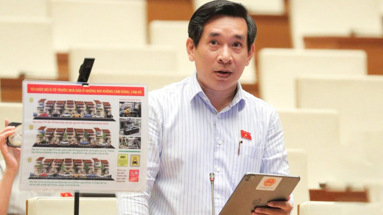Đại biểu Nguyễn Văn Cảnh (Đoàn Gia Lai). (Ảnh: Cổng thông tin điện tử Quốc hội) canh-5414.jpg
