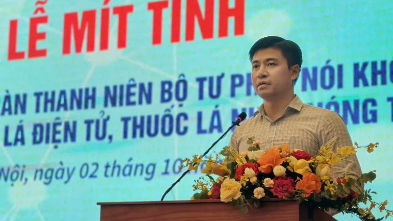 Bí thư Đoàn Thanh niên Bộ Tư pháp Trịnh Xuân Tùng. bi-thu-1792.jpg