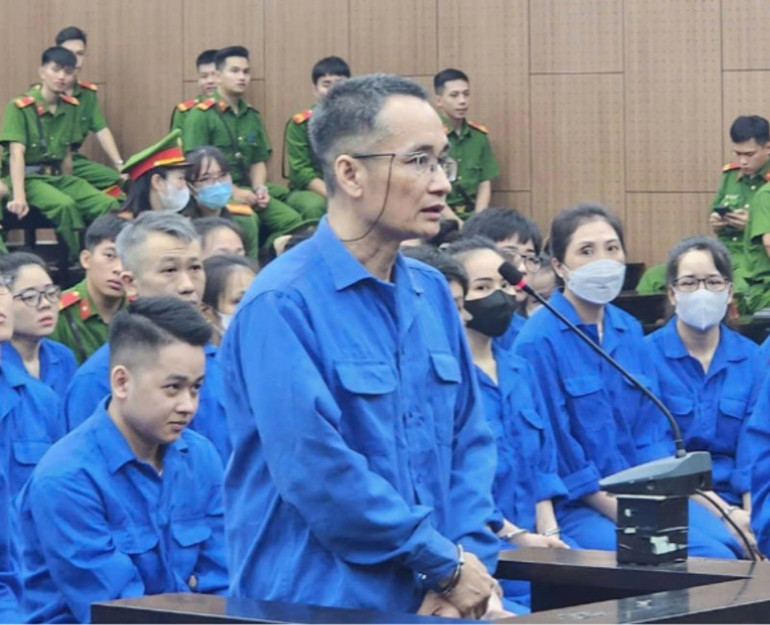 Bị cáo Trần Hồng Tiến tại phiên tòa. bc-tran-hong-tien-4996.jpg