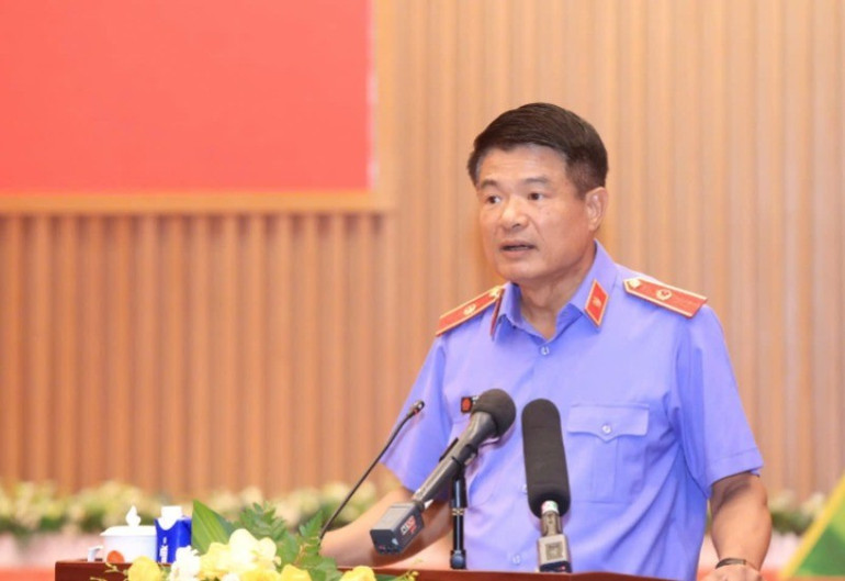 Viện trưởng Viện Kiểm sát nhân dân tối cao Nguyễn Huy Tiến. vtruong-6562.jpg