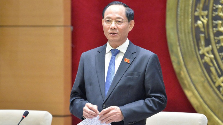 Phó Chủ tịch Quốc hội Trần Quang Phương phát biểu. phuong-1-715.jpg