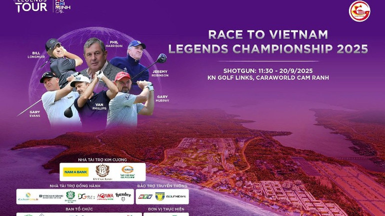 Legends Race 1 diễn ra tại KN Golf Links, quy tụ nhiều huyền thoại golf thế giới. anh-1-1572.jpg