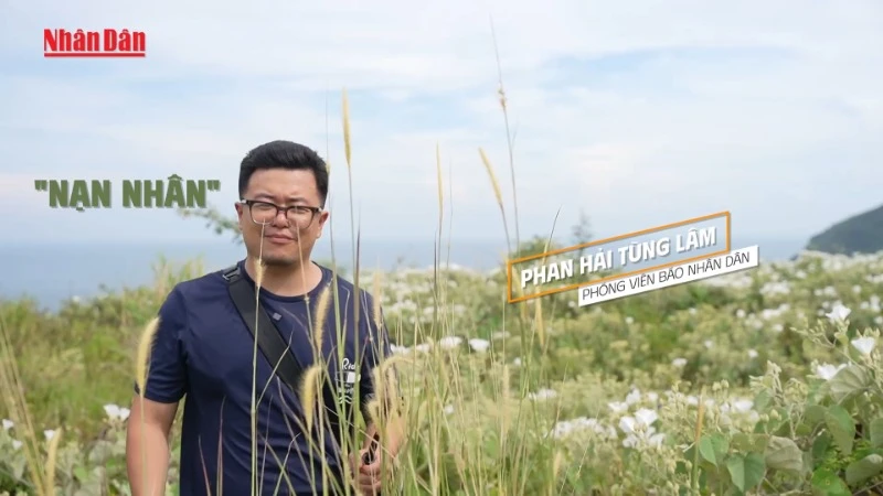 Phóng viên Báo Nhân Dân trải nghiệm tại Ghềnh Bàng