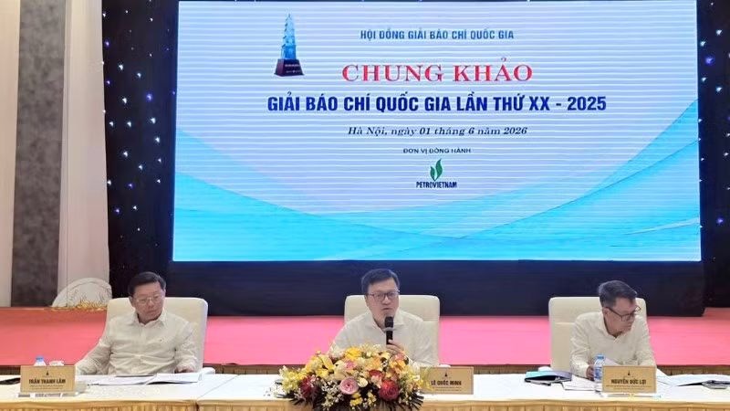 Vòng Chung khảo Giải Báo chí Quốc gia lần thứ XX- năm 2025.