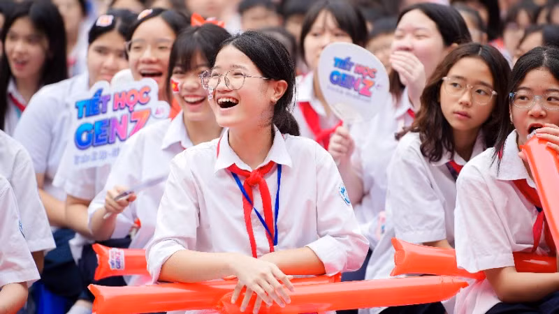 Học sinh Thủ đô hào hứng với "Tiết học Gen Z".