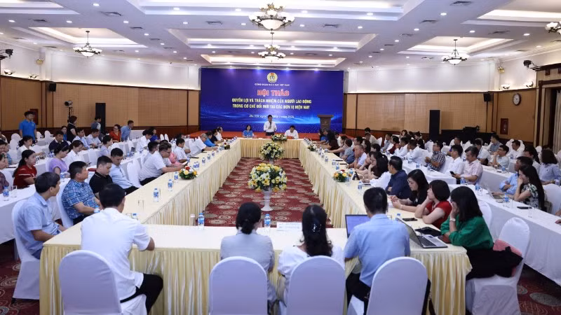 Toàn cảnh hội thảo.