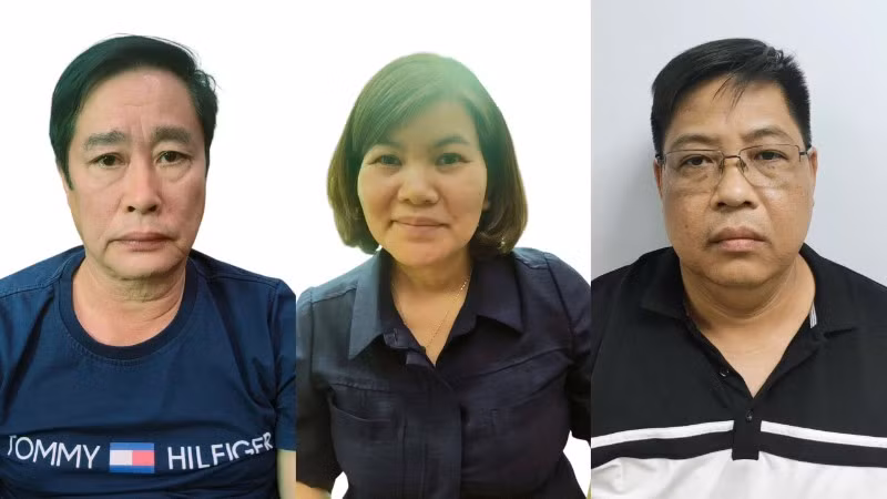 3 đối tượng nhận hối lộ.