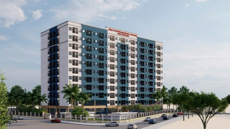 Phối cảnh dự án Nhà tập thể công nhân hầm lò Công ty cổ phần Than Núi Béo. than-nui-peo.jpg
