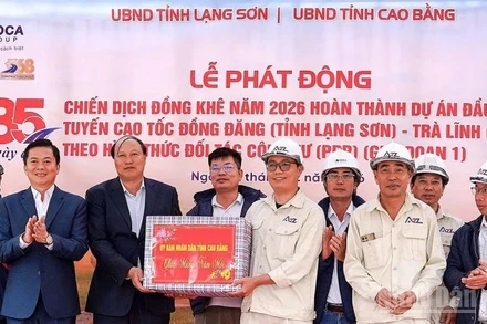 Phát động chiến dịch Đông Khê năm 2026 phấn đấu hoàn thành dự án đường cao tốc Đồng Đăng-Trà Lĩnh vào dịp sinh nhật Bác Hồ tới đây.