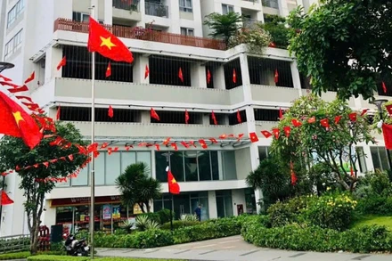 Bộ mặt đô thị phường Phú Thuận có nhiều khởi sắc trong những năm qua. 