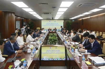 Lãnh đạo hai Tập đoàn Công nghiệp Than-Khoáng sản Việt Nam (TKV) và Công nghiệp-Năng lượng quốc gia Việt Nam (PVN) rà soát tiến độ triển khai thỏa thuận hợp tác và định hướng phối hợp trong lĩnh vực công nghiệp-năng lượng.