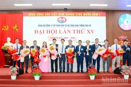 Đại hội lần thứ XV Đảng bộ Công ty cổ phần Đầu tư hạ tầng giao thông Đèo Cả (HHV).