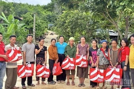 Siêu thị GO! Vinh, thuộc Tập đoàn Central Retail Việt Nam đã chuẩn bị 200 phần quà cứu trợ thiết yếu trao cho người dân vùng lũ Nghệ An.