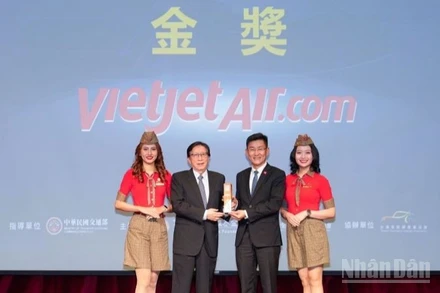 Vietjet nhận giải Vàng về phát triển bền vững giao thông vận tải chuẩn ESG tại Đài Loan (Trung Quốc).