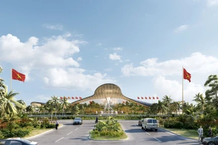 Phối cảnh Cảng Hàng không quốc tế Phú Quốc.