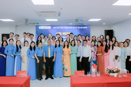 Công đoàn UTH đề ra nhiều nhiệm vụ quan trọng chăm lo đời sống cán bộ, công nhân viên, người lao động giai đoạn 2025-2030. (Ảnh: UTH)