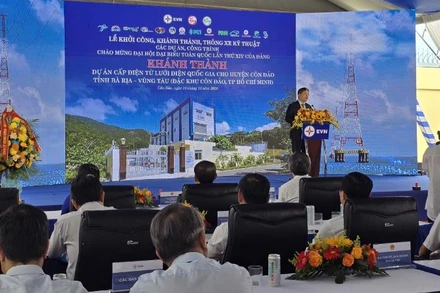 Quang cảnh buổi lễ.