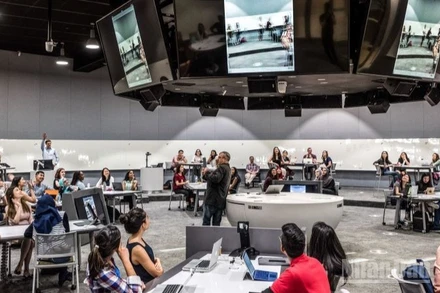 Một buổi học tập tại Đại học Monash.