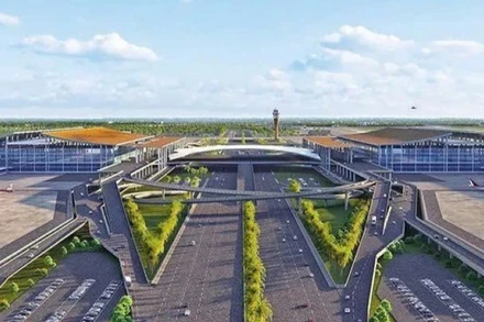 Phối cảnh Cảng hàng không quốc tế Gia Bình.