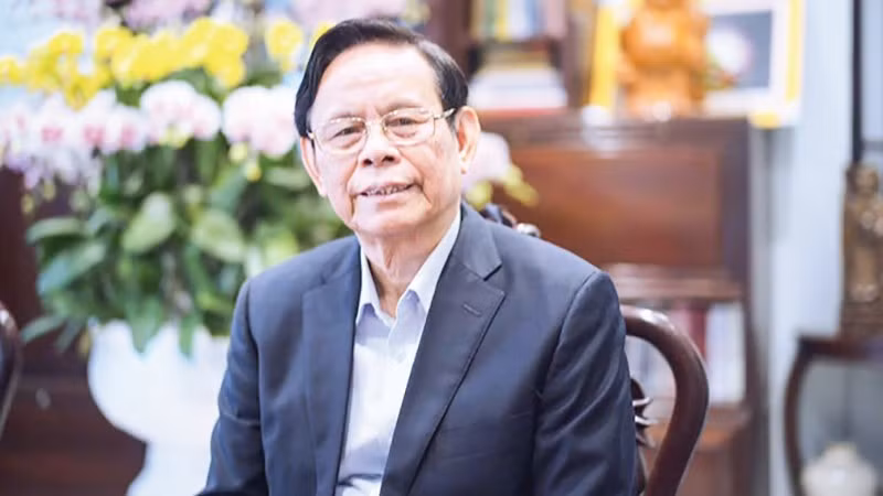 Nhà báo Hồng Vinh, nguyên Tổng Biên tập Báo Nhân Dân.