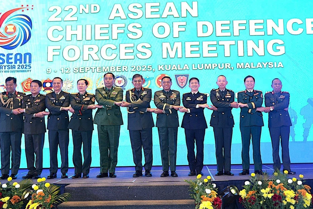 Đại biểu quân sự cấp cao khu vực ASEAN.