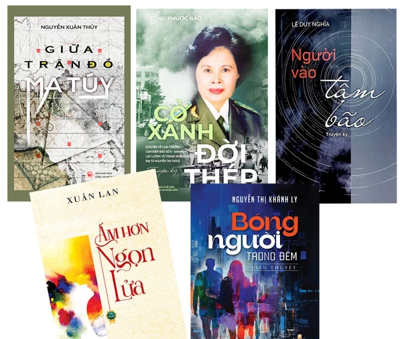 Một số tác phẩm tham gia cuộc thi đã được xuất bản. (Ảnh: BTC)