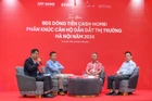 Các chuyên gia trao đổi về xu hướng đầu tư bất động sản trong thời gian tới.
