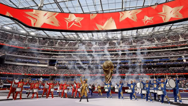 Lễ khai mạc World Cup 2026 tại Mỹ mang đậm không khí giải trí sôi động đặc trưng của Los Angeles. (Ảnh: FIFA)