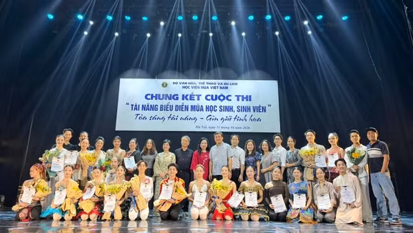 Cuộc thi có ý nghĩa thiết thực trong công tác đào tạo, phát hiện tài năng múa Việt Nam. (Ảnh: VNAD)
