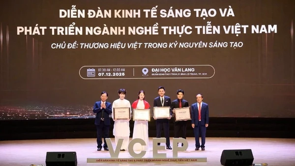 VCEP Awards 2025 tôn vinh những gương mặt tiêu biểu dựa trên bốn tiêu chí: sáng tạo; tác động xã hội; giá trị văn hóa; sức lan tỏa. (Ảnh: BTC)
