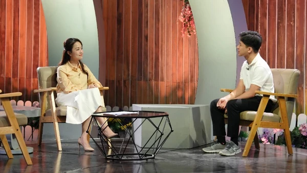 Chương trình mang đến câu chuyện truyền cảm hứng về nghị lực vươn lên của chàng trai khuyết tật Trần Việt Long. (Ảnh: Ban tổ chức)