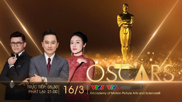 Lễ trao giải Oscars lần thứ 98 được truyền hình trực tiếp trên kênh VTV3, VTVgo. (Ảnh: VTV)