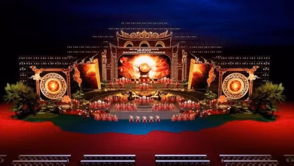 Phối cảnh sân khấu của chương trình. (Ảnh: BTC)