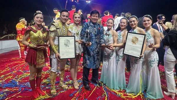 Xiếc Việt ghi dấu với nhiều giải thưởng tại Liên hoan Xiếc quốc tế Con voi Vàng 2026. (Ảnh: LIÊN ĐOÀN XIẾC VIỆT NAM)