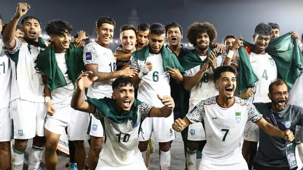 Đội tuyển Bangladesh. (Ảnh: BFF)