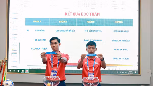 Ban Tổ chức tiến hành bốc thăm cho 16 đội vượt qua vòng loại. 