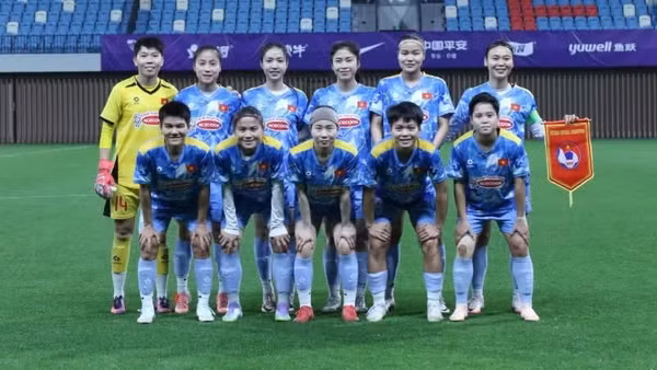 Đội tuyển nữ Việt Nam tiếp tục giữ thứ hạng cao trên bảng xếp hạng bóng đá nữ thế giới. (Ảnh: VFF)