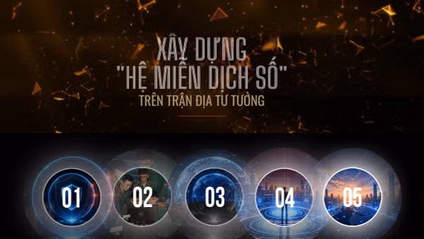 Xây dựng "hệ miễn dịch số" trên trận địa tư tưởng