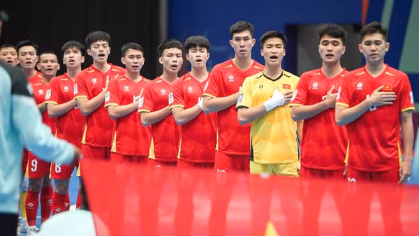 Đội tuyển futsal Việt Nam. (Ảnh: VFF)